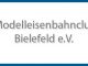 Modelleisenbahnclub Bielefeld e.V. Schriftzug