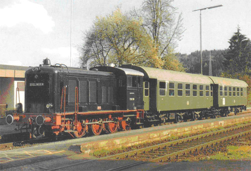 Die Diesellok V 36 510 des DBK Historische Bahn e.V.